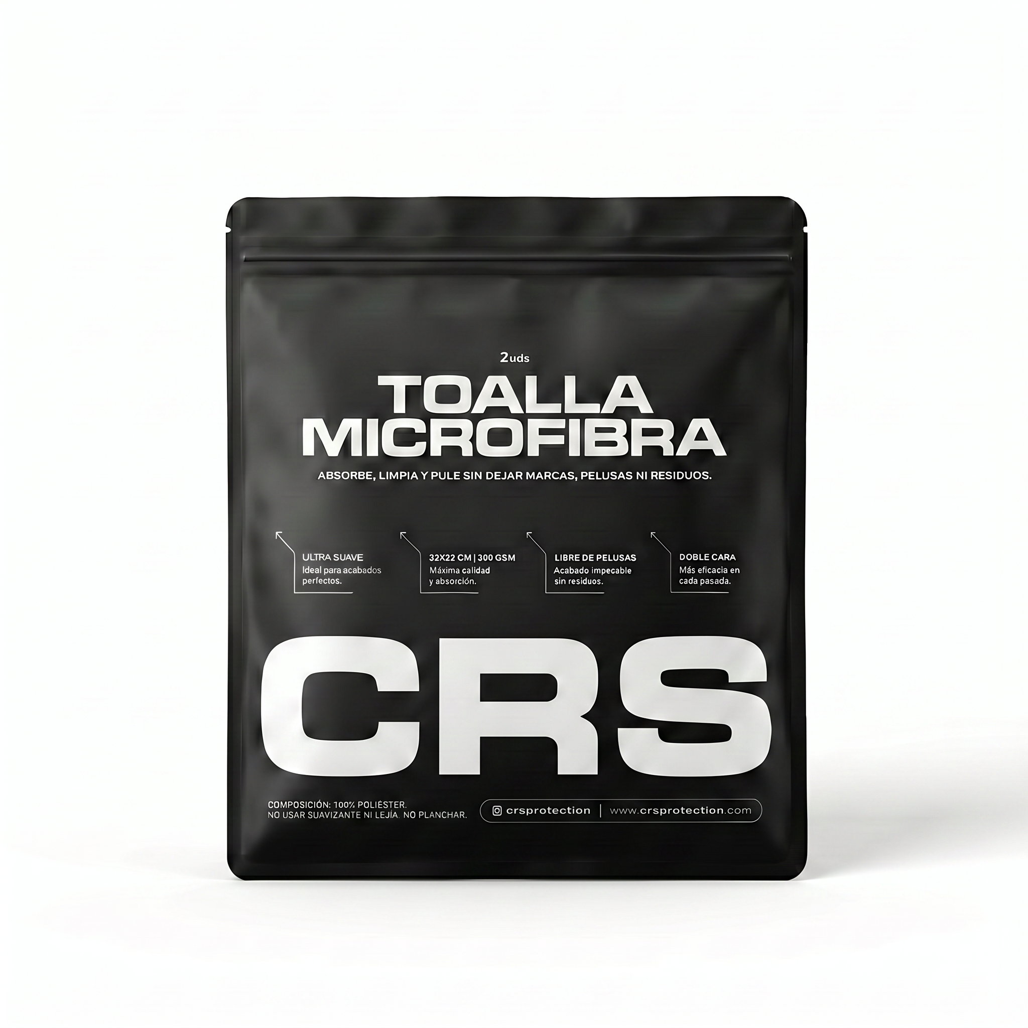 Toalla Microfibra CRS – Pack 2 uds
